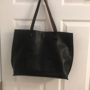 Bass Black Tote Bag